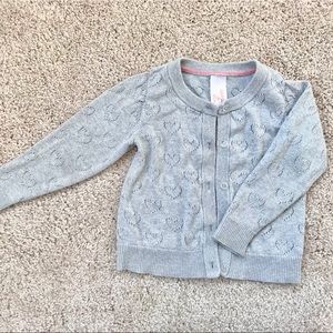Glittery grey cardigan